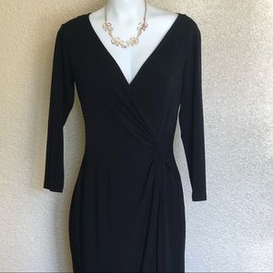 London Times Elegant Black Dress